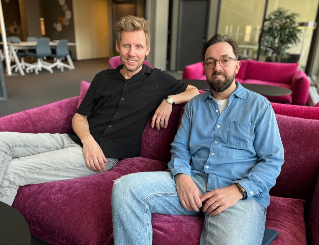 Marcus Carlsson och Erik Östholm - grundarna av HEJ Event
